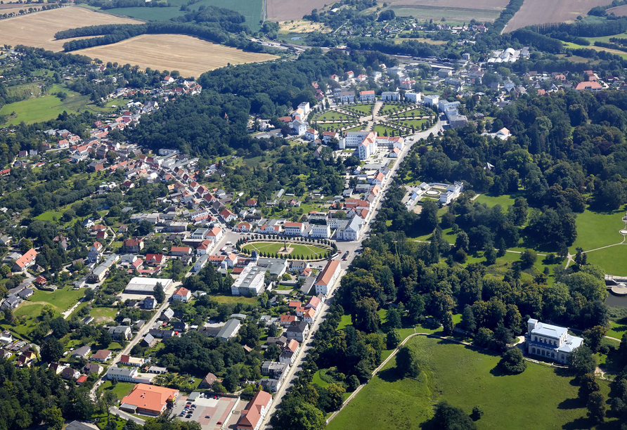 Panoramablick auf Putbus
