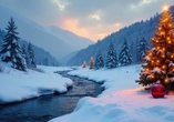 Winterliche Landschaften laden zum Genießen ein
