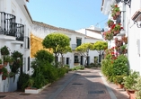 Die weißen Häuser in Benalmádena sind tolle Fotomotive.