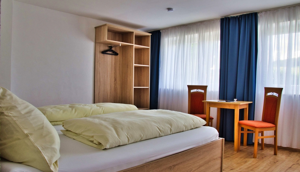 Beispiel eines Doppelzimmers im Hotel Gasthof Altmann in Warzenried