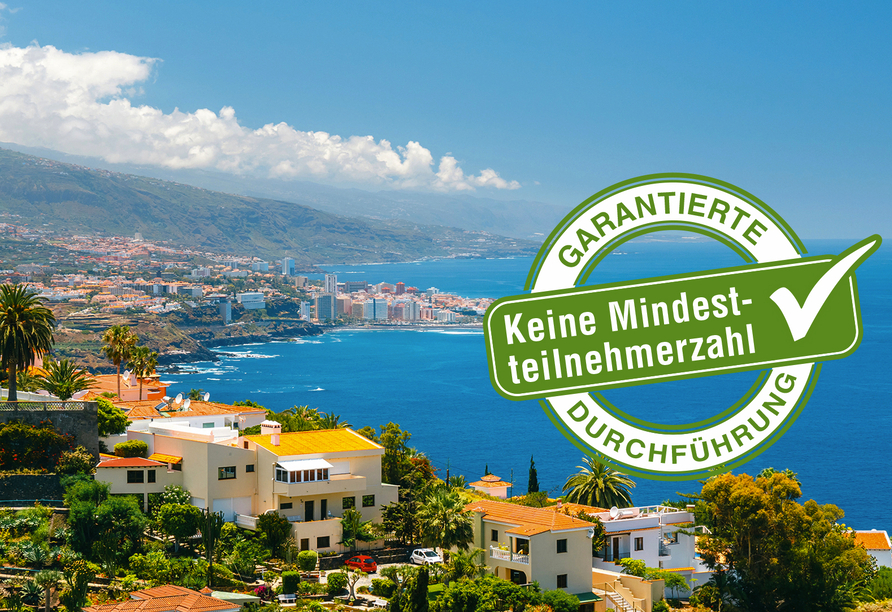 Die Hafenstadt Puerto de la Cruz bietet mildes Klima, blühende Landschaften und eine Fülle an Möglichkeiten.