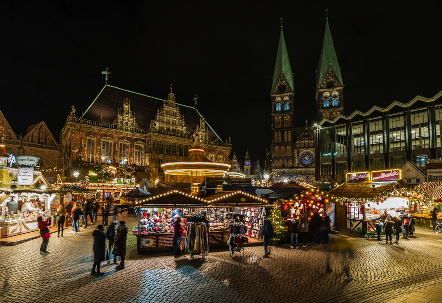 Freuen Sie sich auf ein unvergessliches Weihnachten in Bremen.
