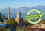 Freuen Sie sich auf einen entspannten Langzeiturlaub an der Türkischen Riviera mit Antalya-Ausflug.