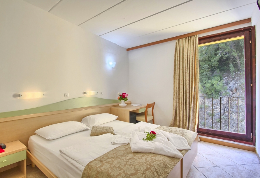 Beispiel eines Doppelzimmers im Beispielhotel Maslinica Mimosa Lido Palace Hedera