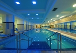 Hallenbad im Beispielhotel Maslinica Mimosa Lido Palace Hedera