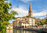 Die Altstadt von Portogruaro hat den Charme der venezianischen Gotik bewahrt. 