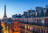 Besuchen Sie Paris, die Stadt der Liebe.