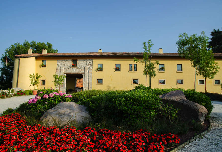 Außenansicht des Relais Corte Cavalli