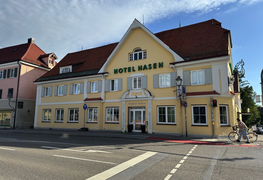 Herzlich willkommen im Hotel Hasen in Kaufbeuren!