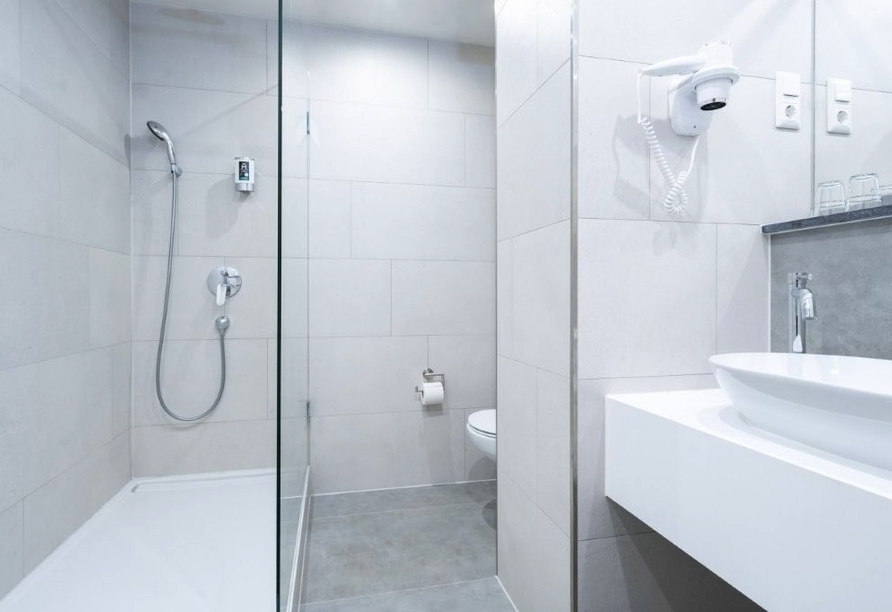 Beispiel eines Badezimmers im Doppelzimmer