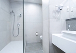 Beispiel eines Badezimmers im Doppelzimmer