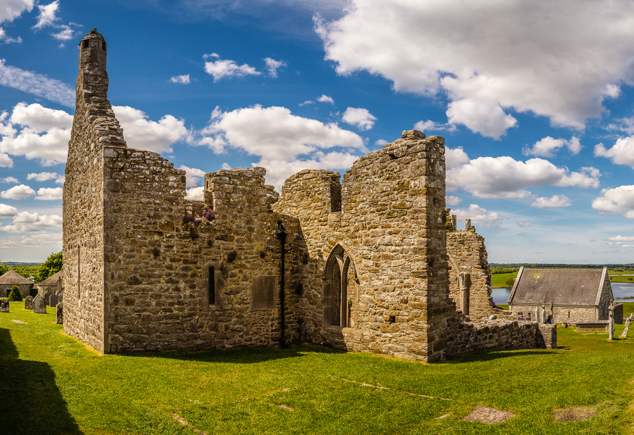 Der Besuch des Klosters Clonmacnoise – eines der vielen Highlights Ihrer Reise.