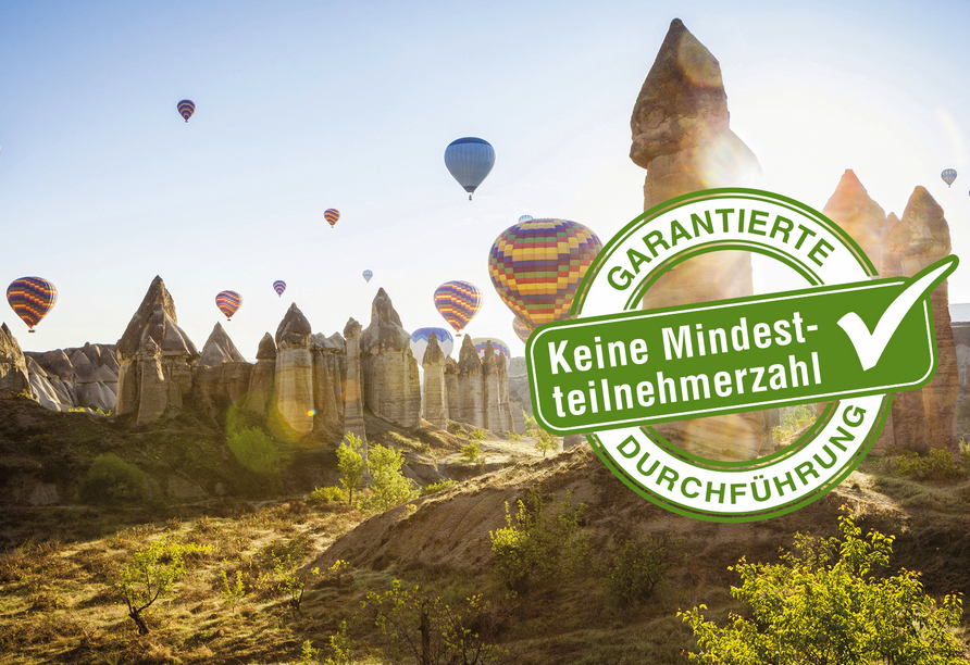 Freuen Sie sich auf eine erlebnisreiche Zeit in der Türkei.