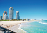 Genießen Sie Ihre letzten 2 Tage in Miami Beach in Florida.