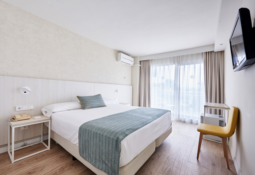 Beispiel eines Doppelzimmers im Hotel Palmasol