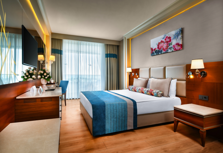 Beispiel eines Doppelzimmers im Hotel Sensitive Premium Resort & Spa