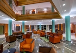Das Hotel Bel Azur ist stilvoll eingerichtet.