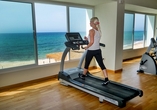 Im Fitnessraum können Sie körperlich aktiv werden.