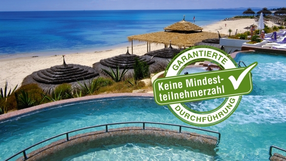 Ihr Urlaubshotel befindet sich in wunderschöner Lage am Strand.