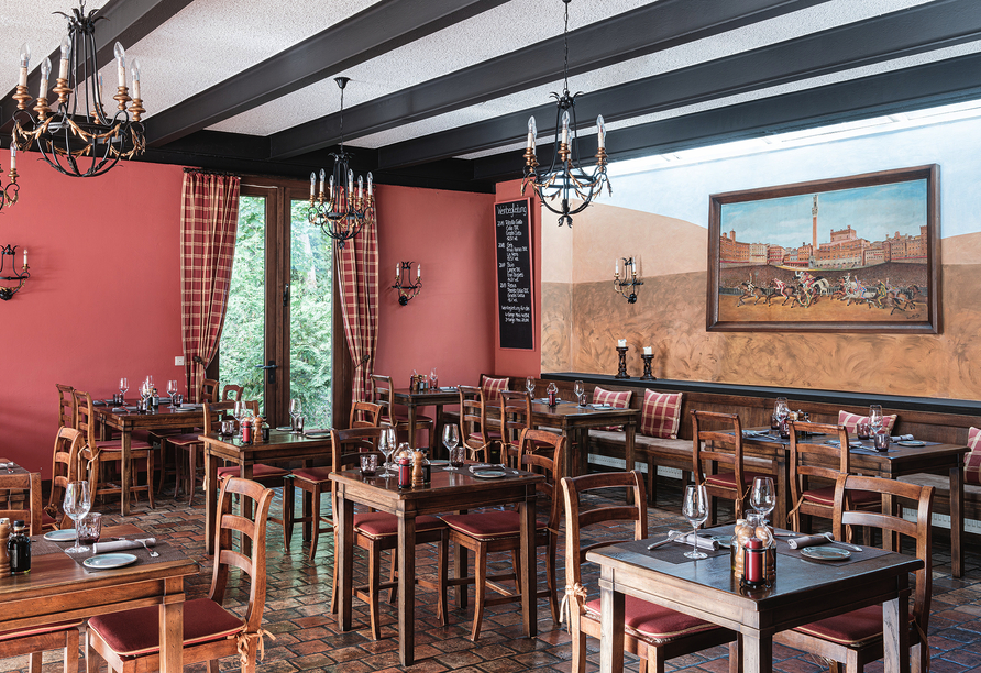 Im hoteleigenen italienischen Restaurant 