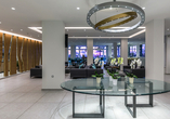 Lobby des Acharavi Beach Hotels