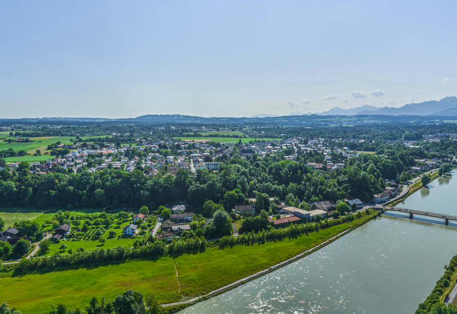 Das wunderschöne Rosenheim empfängt Sie an der Inn!