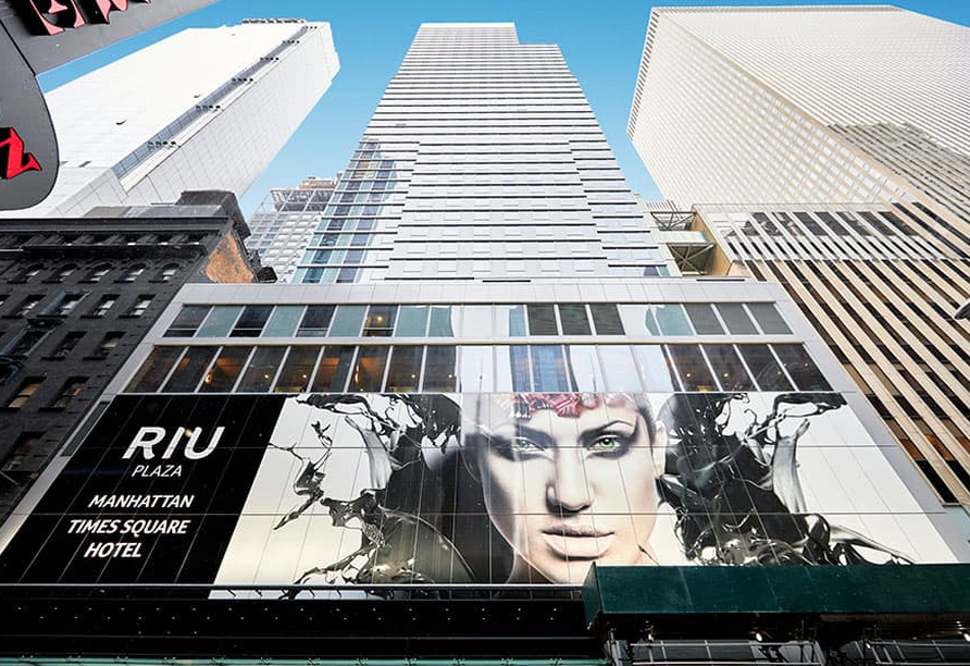 Herzlich willkommen im Hotel Riu Plaza Manhattan Times Square!