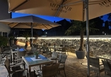 Terrasse des Hotels