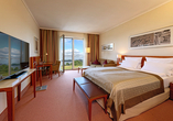 Beispiel eines Doppelzimmer Komfort im ATLANTIC Hotel Wilhelmshaven.
