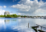 Außenansicht vom ATLANTIC Hotel Wilhelmshaven