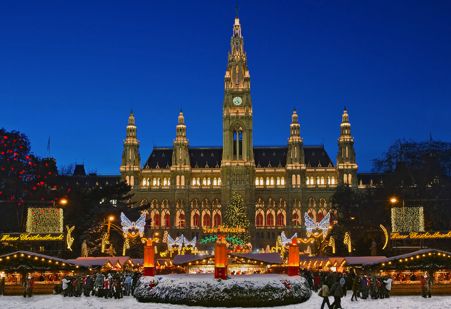 Die Wiener Weihnachtsmärkte sind ein unvergessliches Erlebnis für jeden Urlauber.