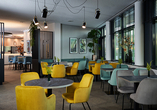 Das Leonardo Hotel Vienna City West glänzt im modernen Stil.