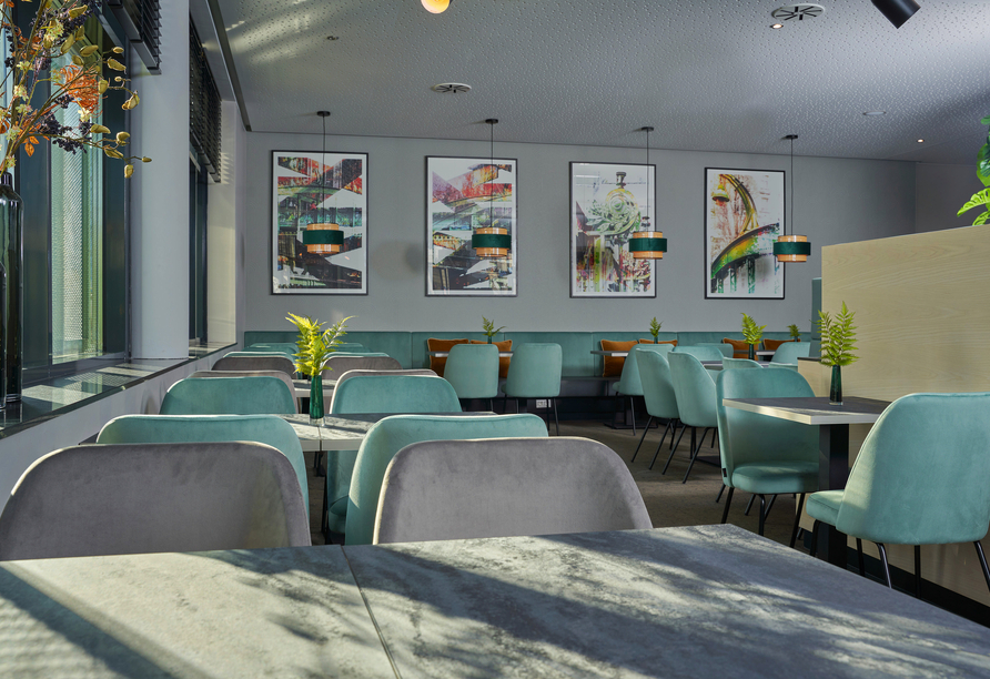 Frühstücksraum des Leonardo Hotels Vienna City West