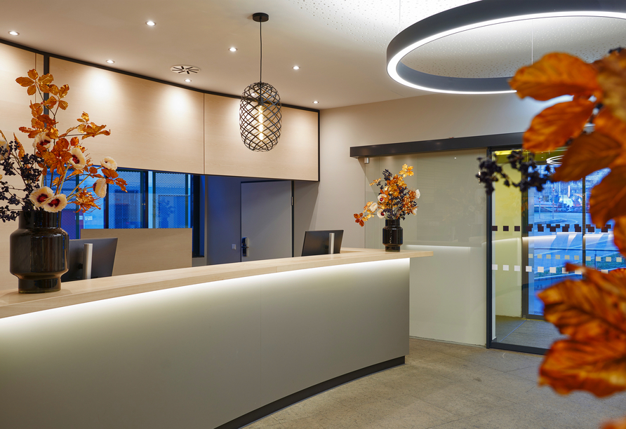 Lobby des Hotels