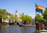 Amsterdam erwartet Sie.