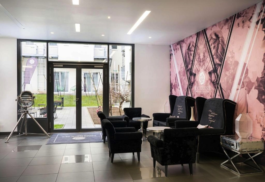 Lobby des Hotels