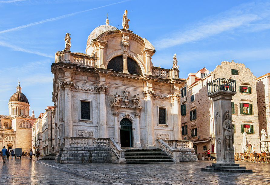 Erkunden Sie die Sehenswürdigkeiten von Dubrovnik.