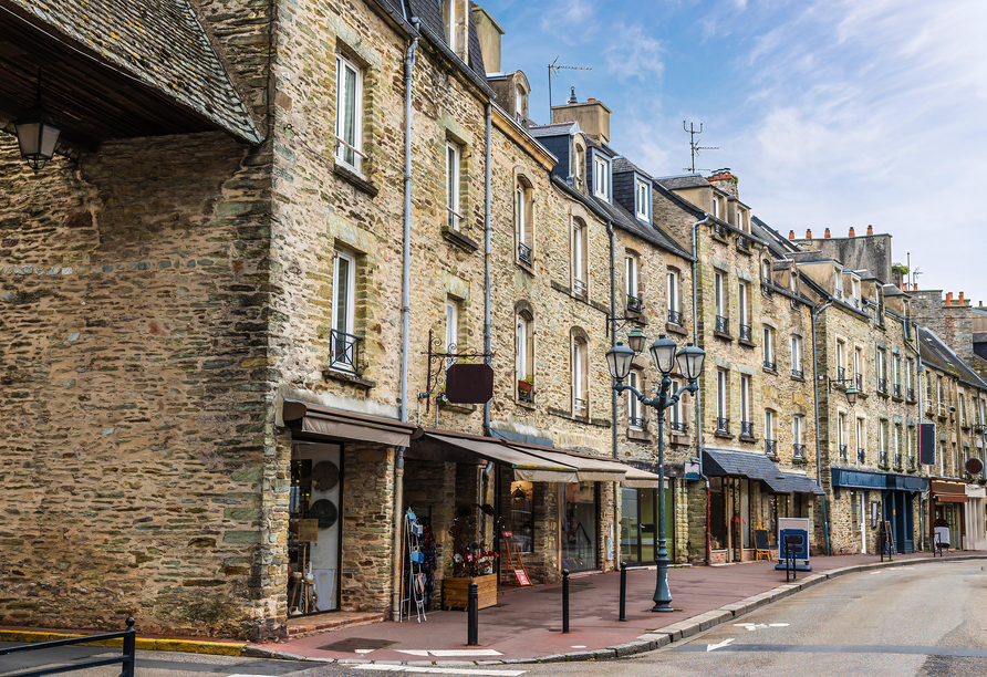 Die historische Stadt Cherbourg empfängt Sie in der Normandie.