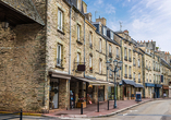 Die historische Stadt Cherbourg empfängt Sie in der Normandie.