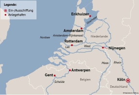 Ihre Reiseroute