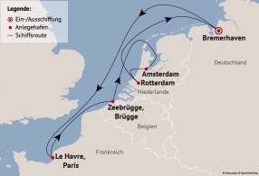 Ihre Reiseroute