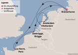 Ihre Reiseroute