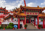 Der Thean Hou Tempel ist ein beeindruckendes Beispiel chinesischer Kultur in Kuala Lumpur.