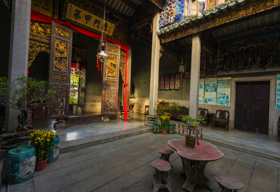 Das Pinang Peranakan Mansion ist ein kultureller Schatz, der die reiche Vergangenheit Penangs zum Leben erweckt. 