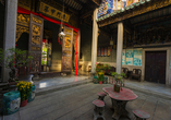 Das Pinang Peranakan Mansion ist ein kultureller Schatz, der die reiche Vergangenheit Penangs zum Leben erweckt. 