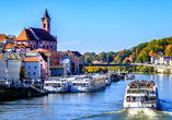 Die Dreiflüsse-Stadt Passau ist nur einen Katzensprung entfernt.