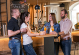 In guter Gesellschaft können Sie den Abend in der Lounge oder in der Bar ausklingen lassen.