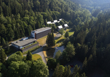 Panoramablick auf das Hotel.