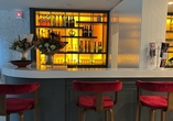 An der Bar des Hotels erhalten Sie erfrischende Getränke.