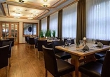 Im Restaurant des Hotels werden Sie kulinarisch verwöhnt.